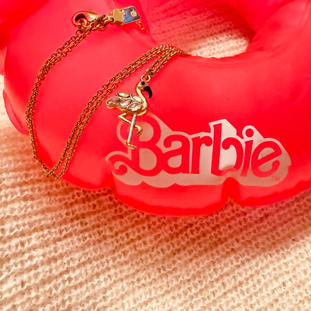 Kate Spade Flamingo Small Pendant Necklace 🦩🦩🦩